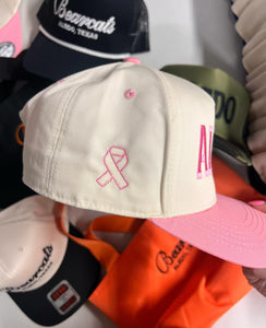 PINK OUT hat| pink + cream