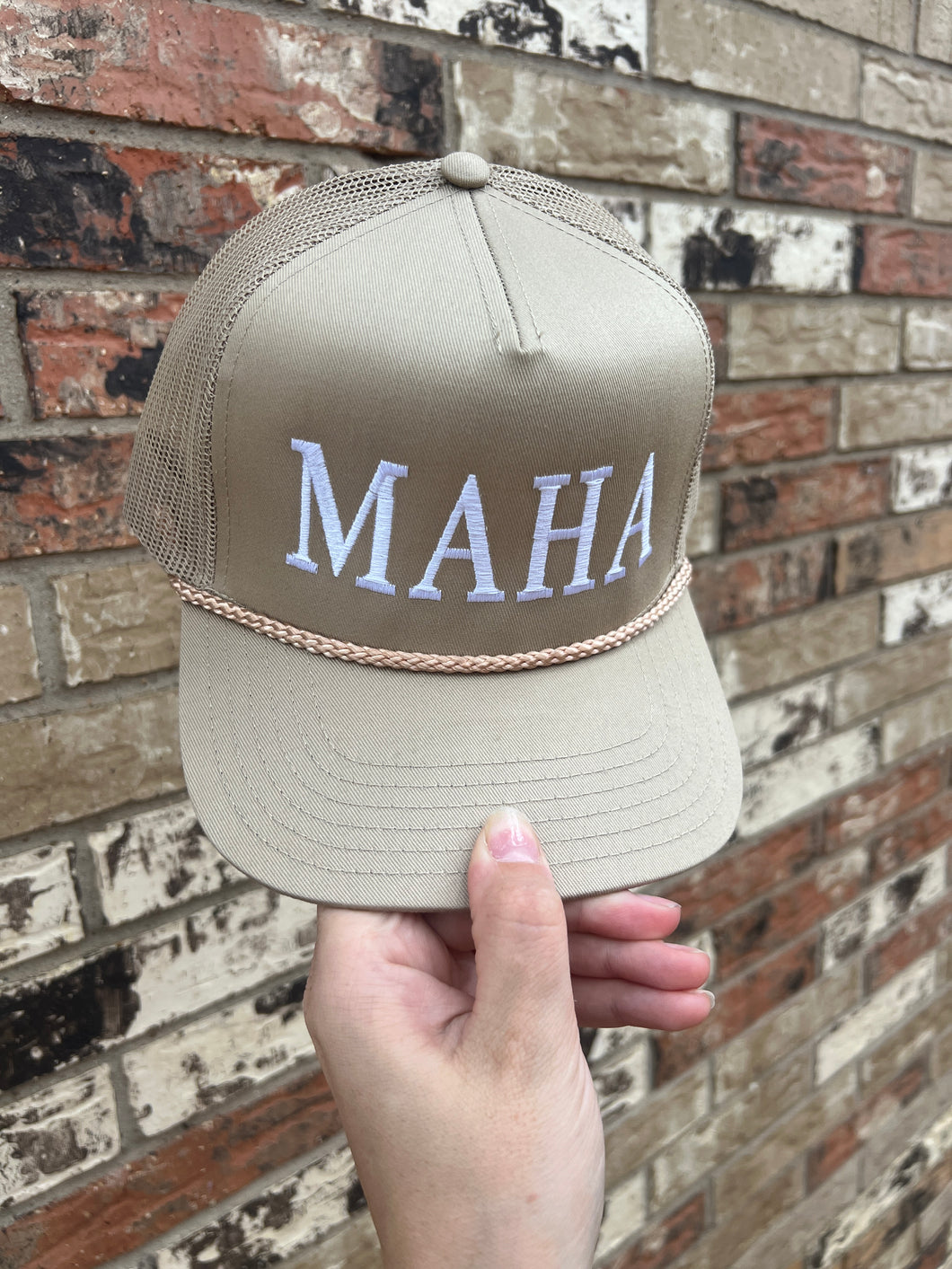 MAHA hat | tan