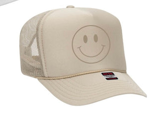 ‘Smiley Trucker Hat’ embroidered