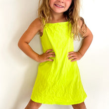 Load image into Gallery viewer, Chartreuse Green Tank Dress