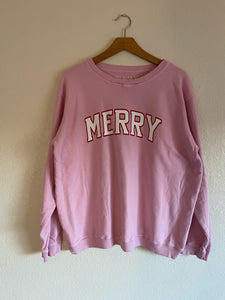 Merry Pink Pullover | Adult