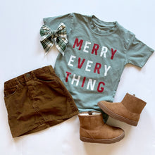 Load image into Gallery viewer, Merry Everything Tee | Kids (green)