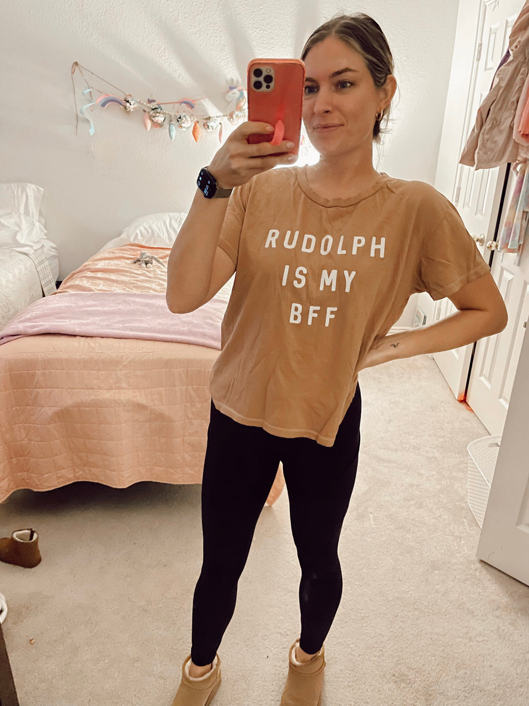Rudolph is my BFF Tee | Adult